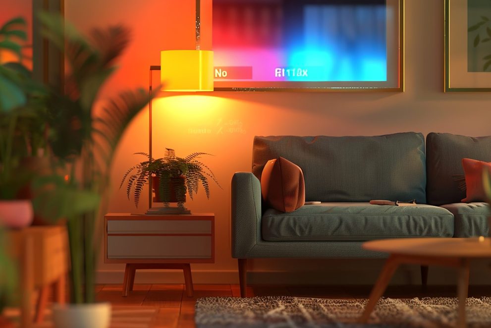 Color Temperature on Interior Furnishings